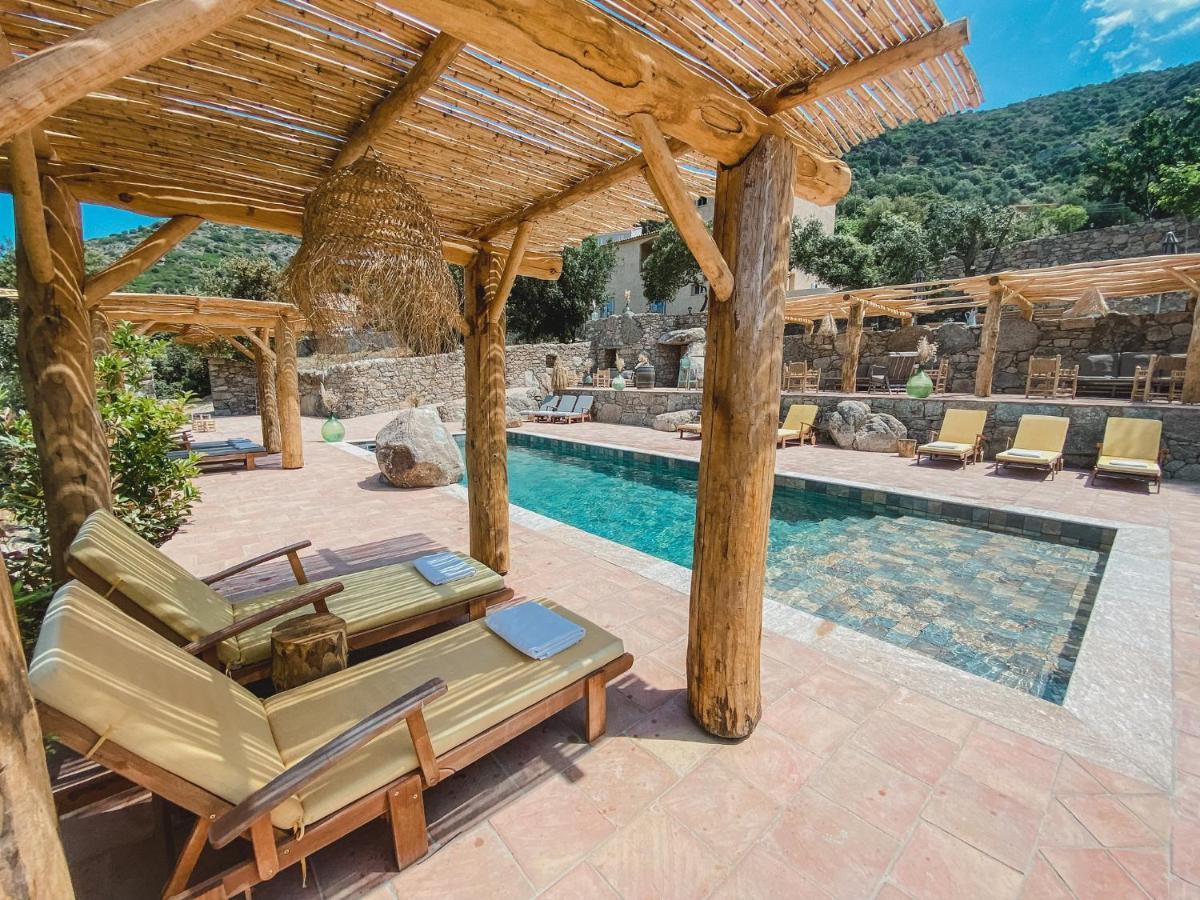 Residence De Luxe 4 Etoiles A Pietralba, 4 Logements Piscine Chauffee Balagne 외부 사진